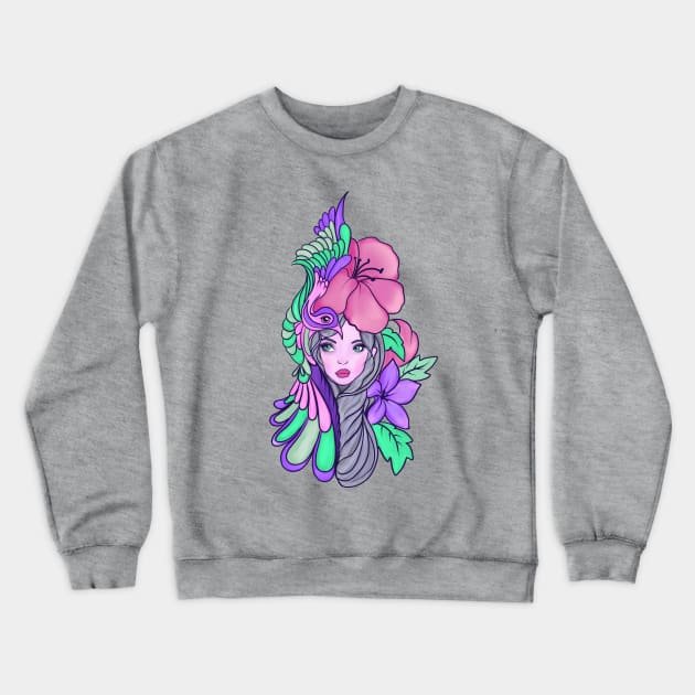 Pele Crewneck Sweatshirt by kokodiablo